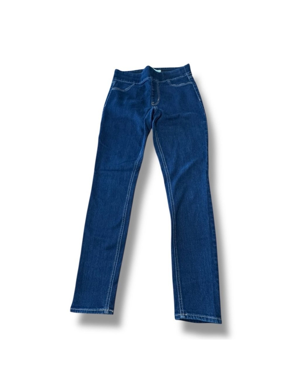 Old Navy Mid-Rise Jegging Denim Jeans Skinny Pull On Tall Dark Women’s Size 10L